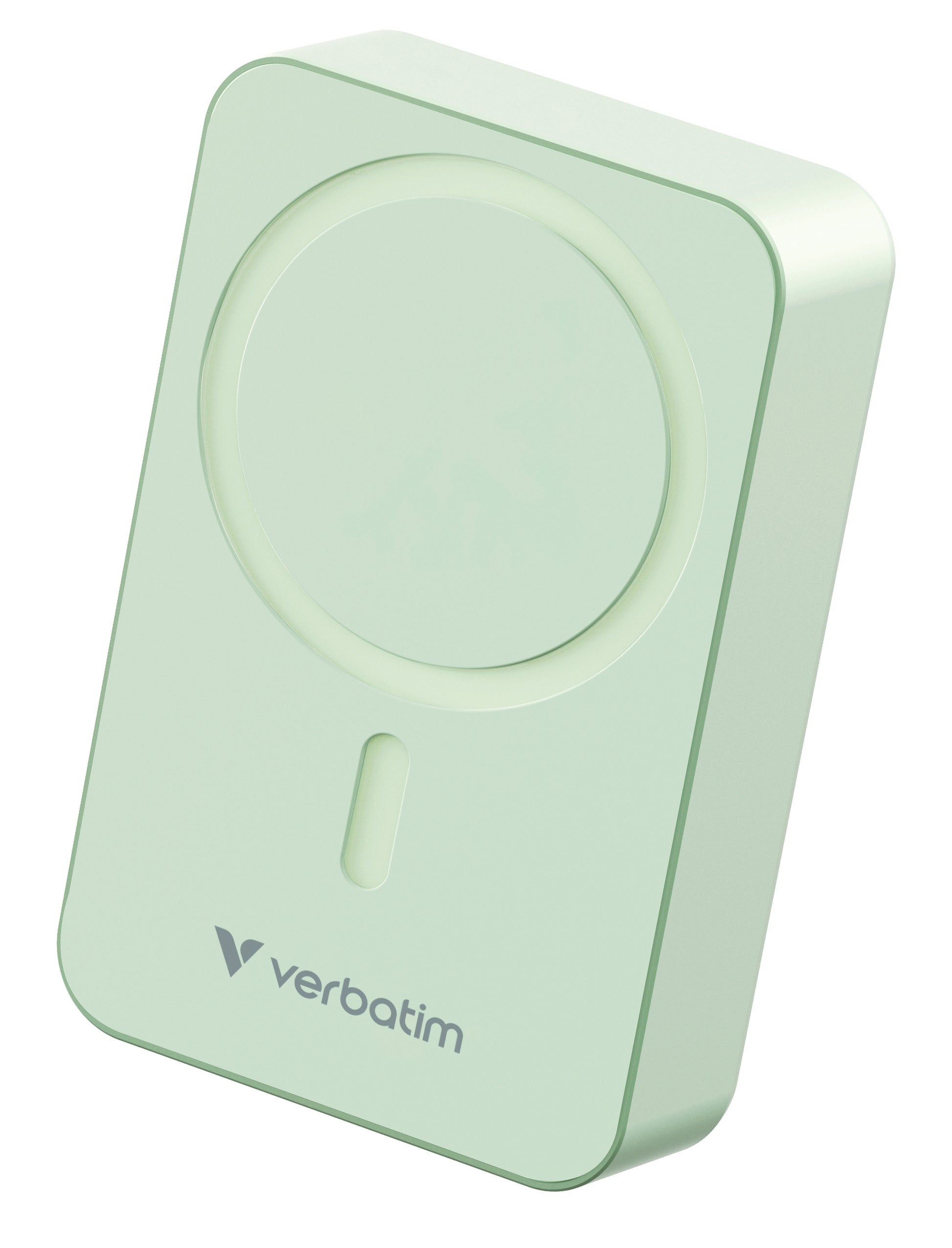Verbatim Charge N Go Essentials MagSafe Powerbank 20'000 mAh – 35 W PD, Wireless 15 W, 1× USB-C, grün