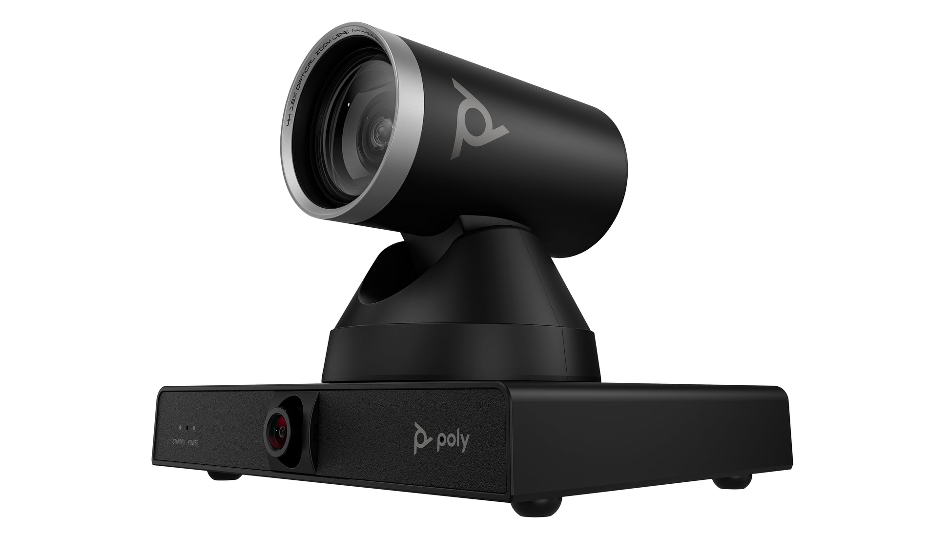 HP Poly Poly Studio E60 – PTZ-Kamera, 4K, 12× optischer Zoom