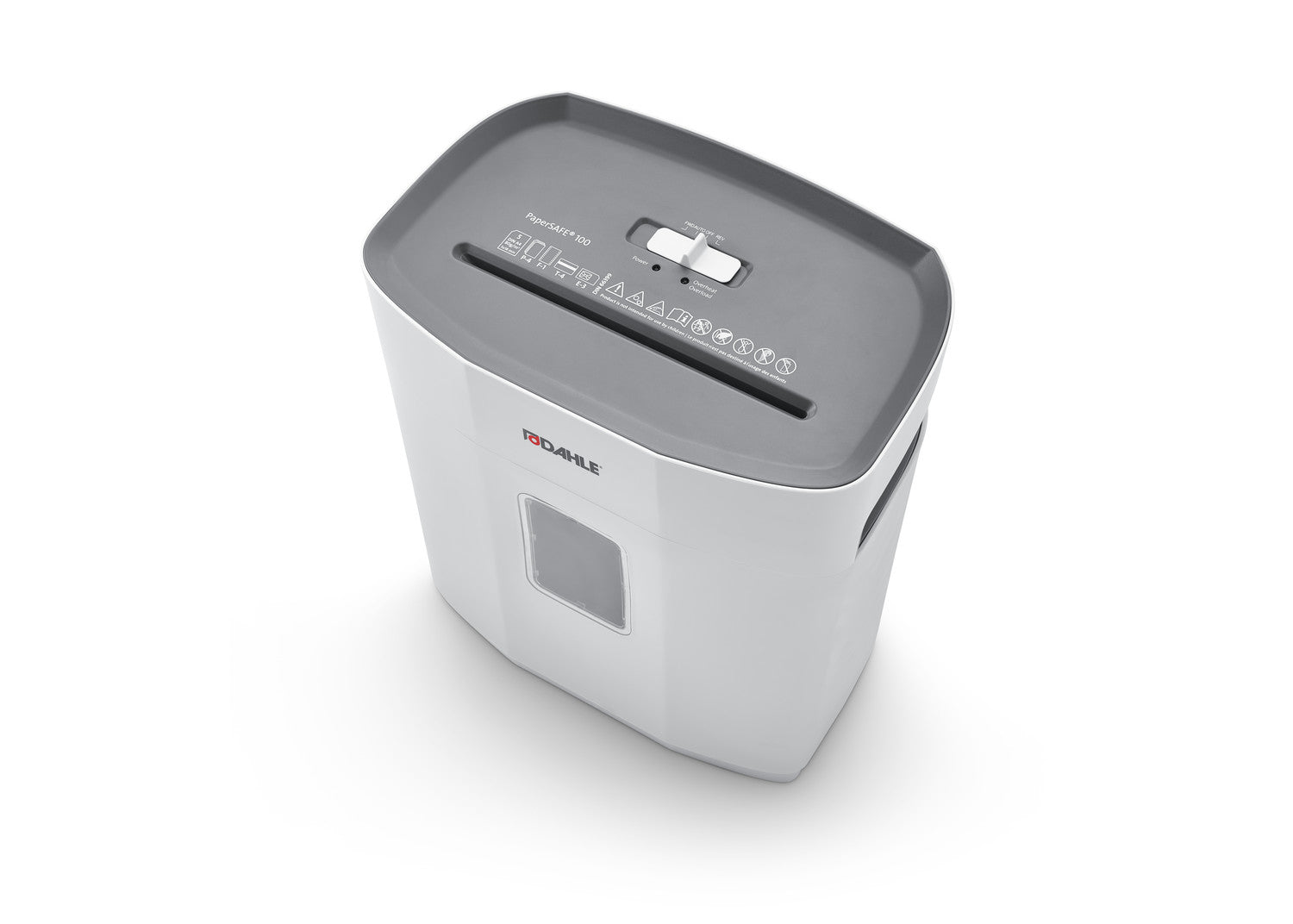 Dahle PaperSAFE 100 – Aktenvernichter, Partikelschnitt, 70 dB, A4