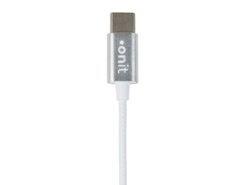 ONIT F01762 Office-Headset – In-Ear, Stereo, Kabel (USB-C), Weiss