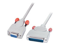 Lindy Serielles Druckerkabel 2 m, 9 p Sub-D/25 p Sub-D – für Juki/OKI Microline/Seikosha u. a.