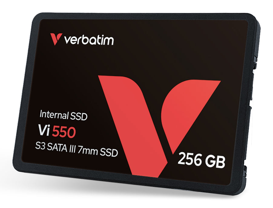 Verbatim VI550 S3 256 GB – 2.5" SSD, SATA III, 520/460 MB/s