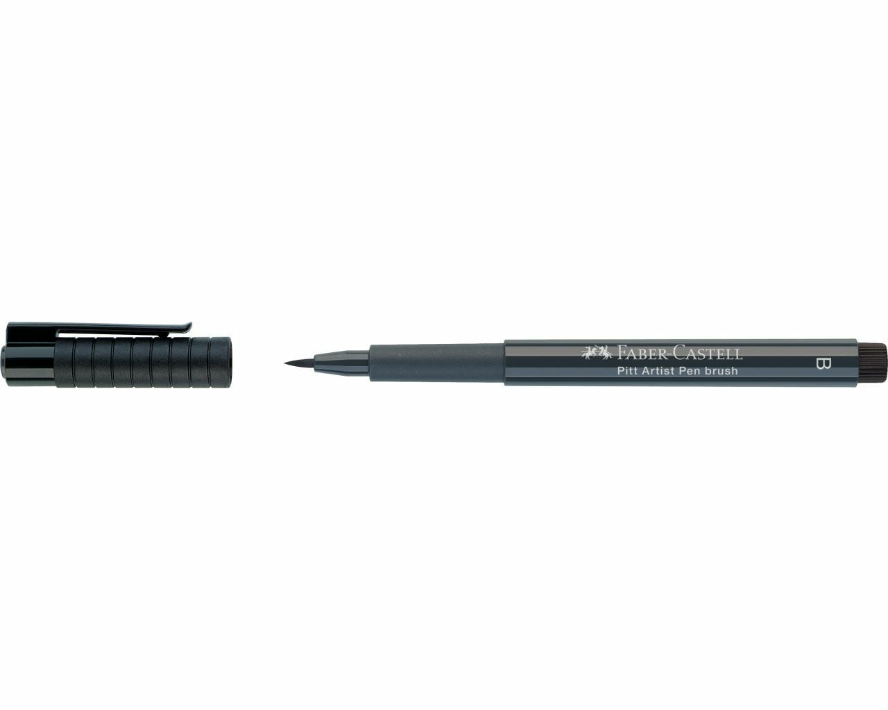 Faber-Castell Pitt Artist Pen – Pinselstift, 2,5 mm, pigmentiert, wasserfest, kaltgrau