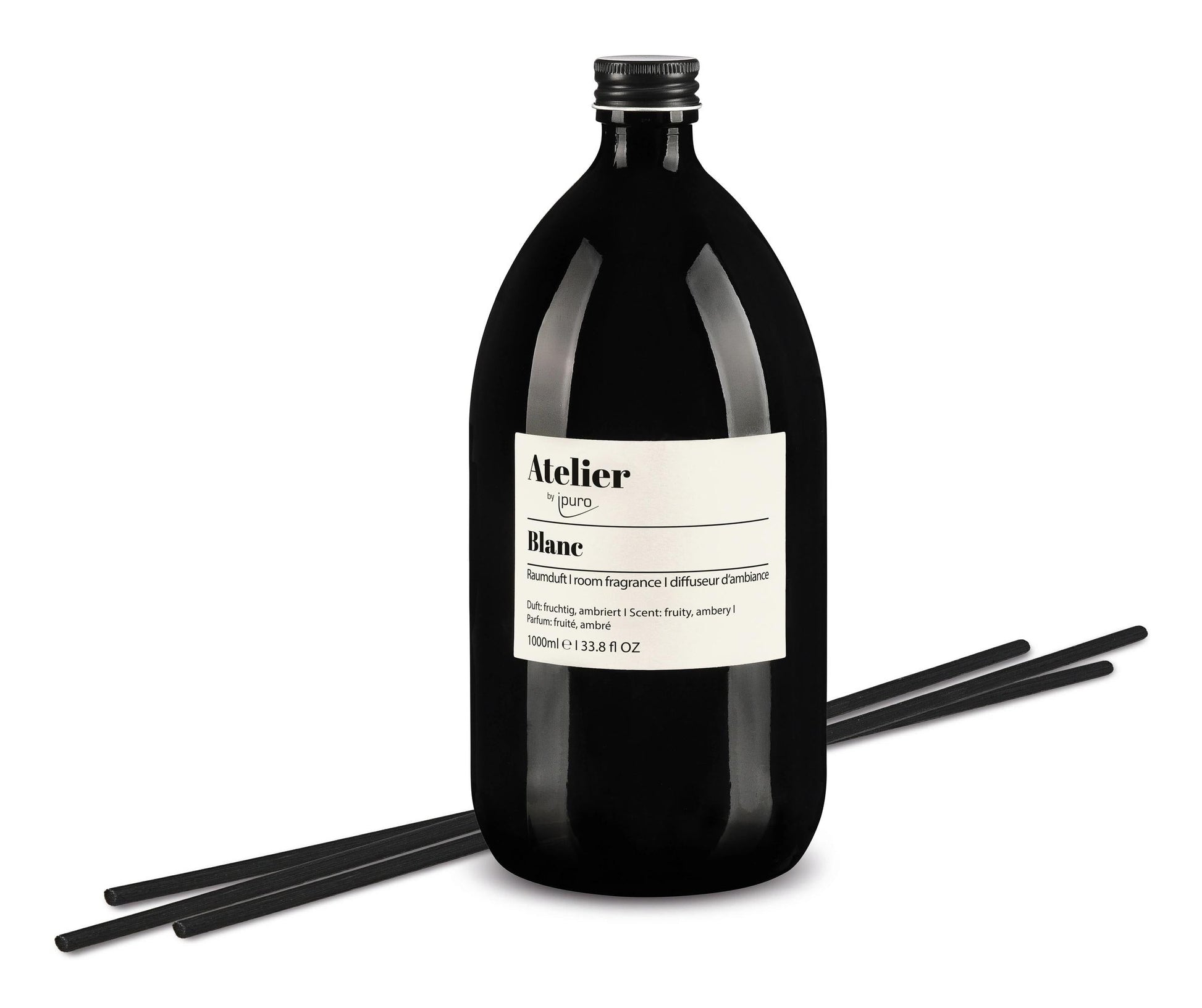 ipuro Nachfüllung für Duftstäbchen, Atelier Blanc, 1'000 ml