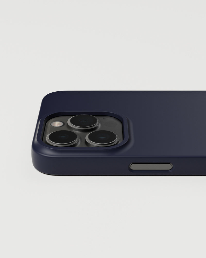 Nudient Thin Backcover – für Apple iPhone 13 Pro, MagSafe, Recycling-Kunststoff, Blau