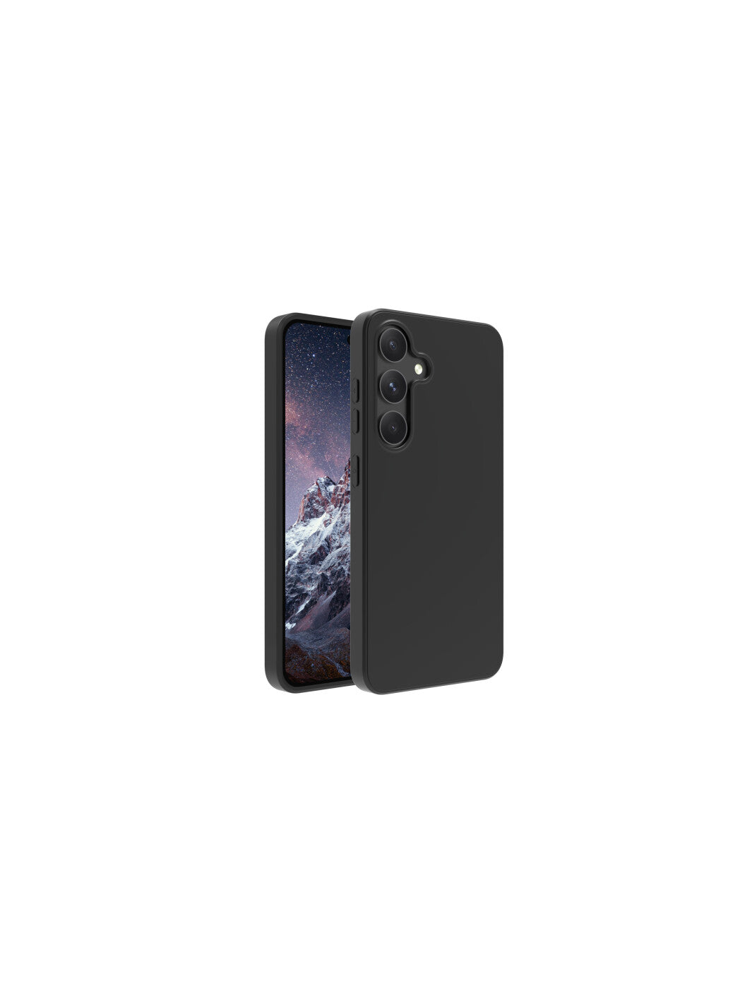 dbramante1928 Backcover – für Samsung Galaxy S24, Recycling-Kunststoff, schwarz, schlagfest, kratzresistent