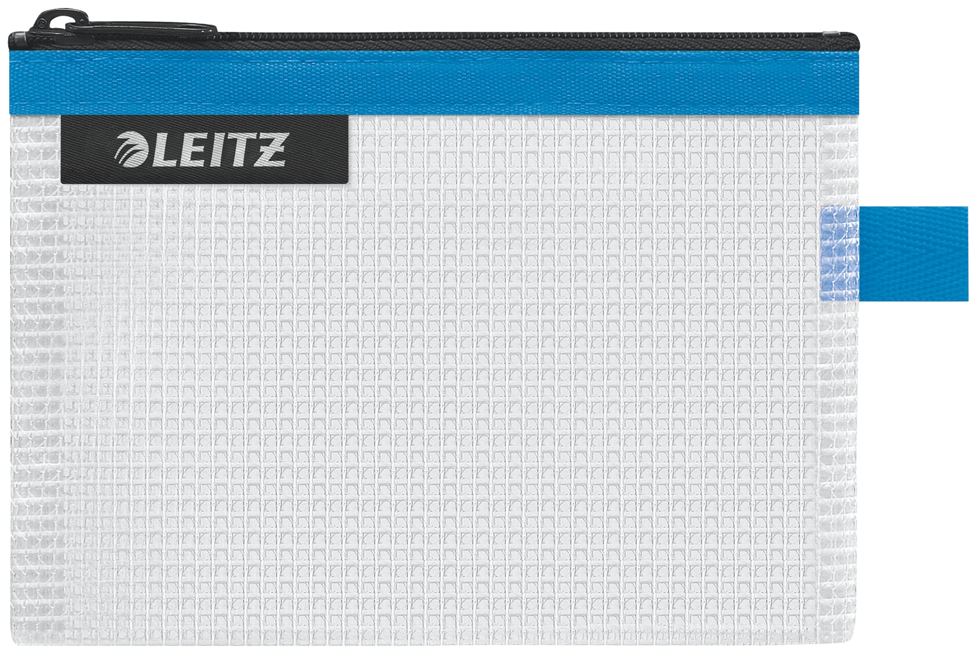 Leitz Reissverschlusstasche – wasserfest, mit Reissverschluss – 140 × 105 × 10 mm – blau – EVA (Äthylen-Vinyl)