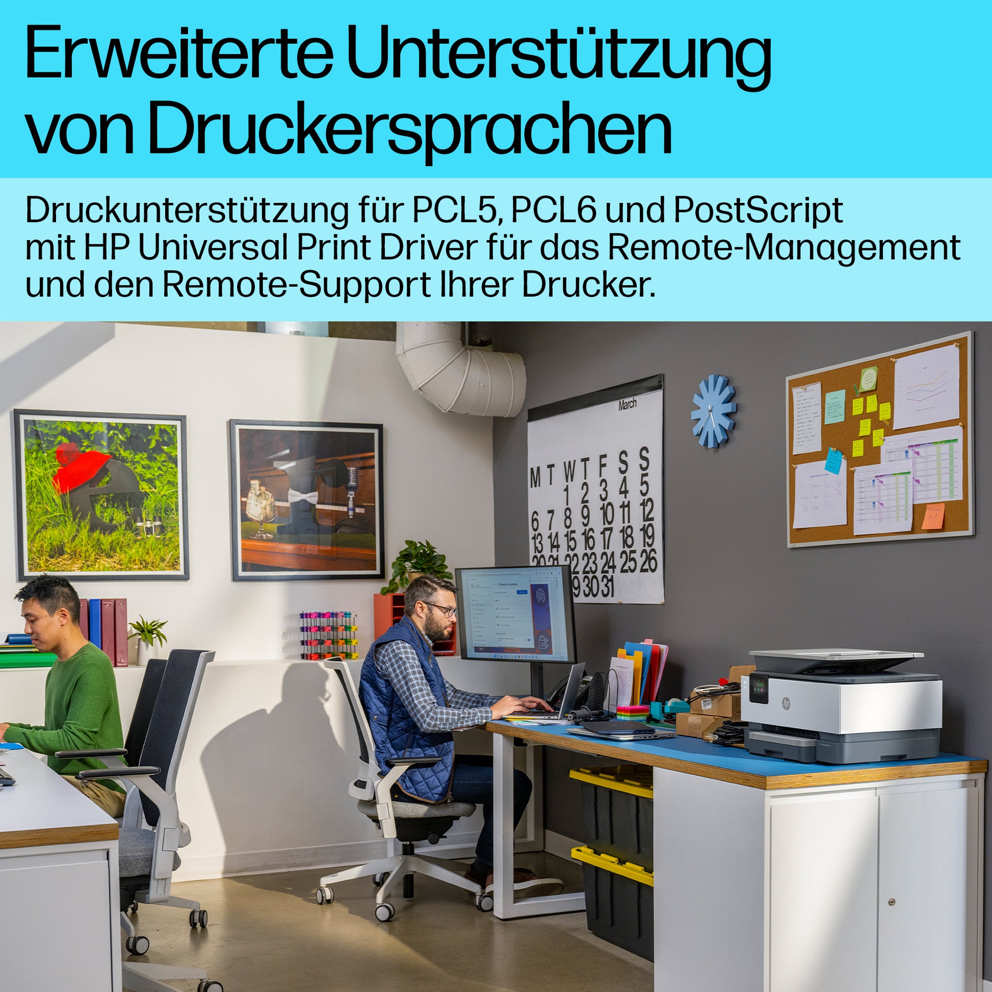 HP Officejet Pro 9120B – Farbiges Tintenstrahl-MFP – WLAN – Duplex