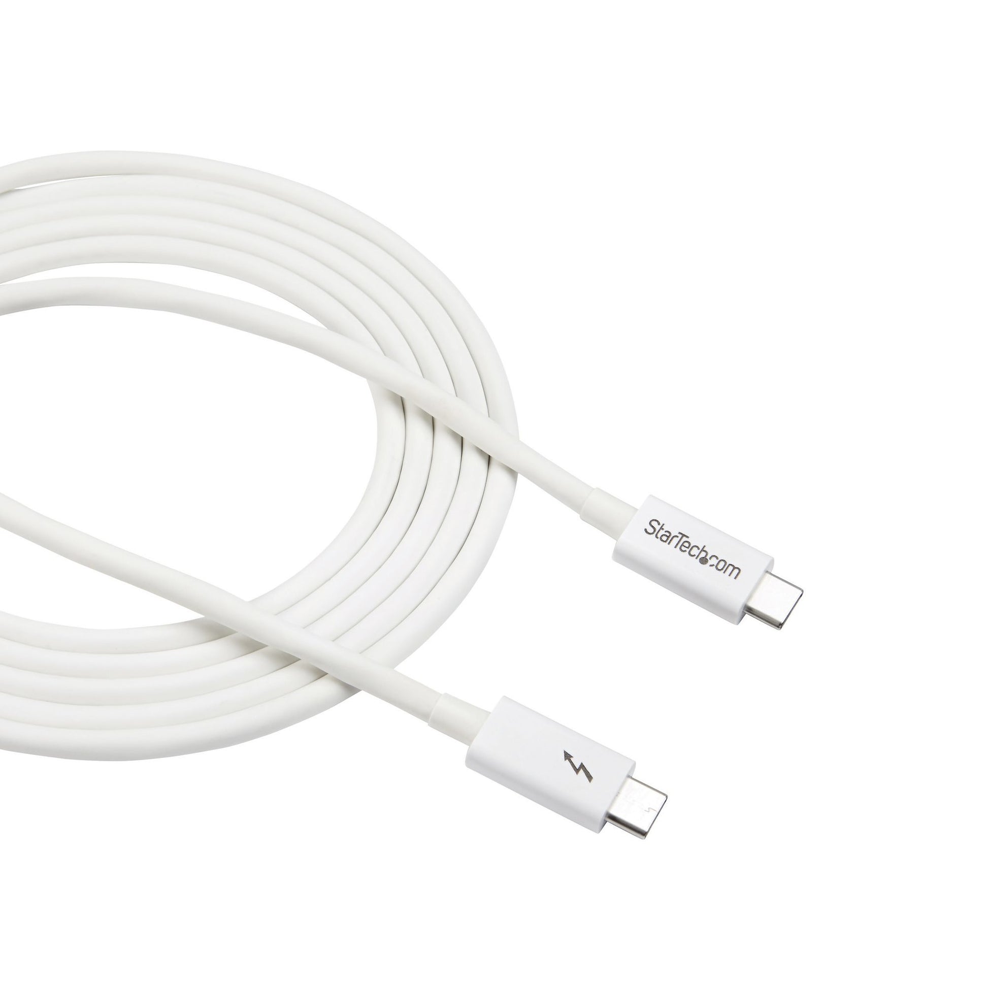 StarTech.com USB-C-zu-USB-C Thunderbolt 3 Kabel – 2 m, weiss