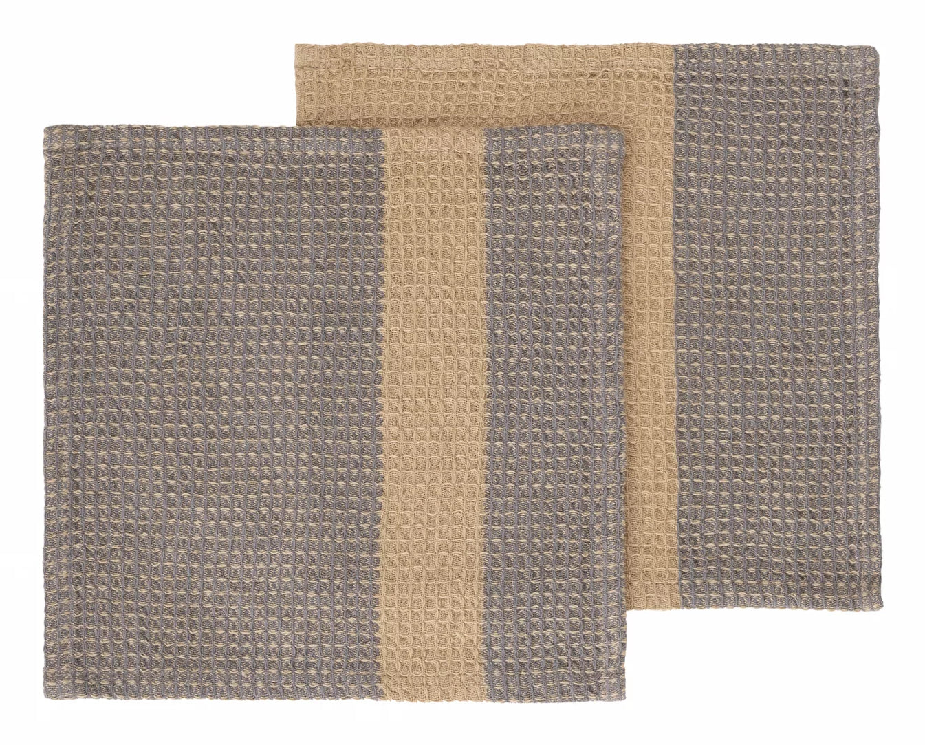Blomus Abwaschlappen GANO – assortiert – 25 × 25 cm – Bio-Baumwolle – 2er-Set