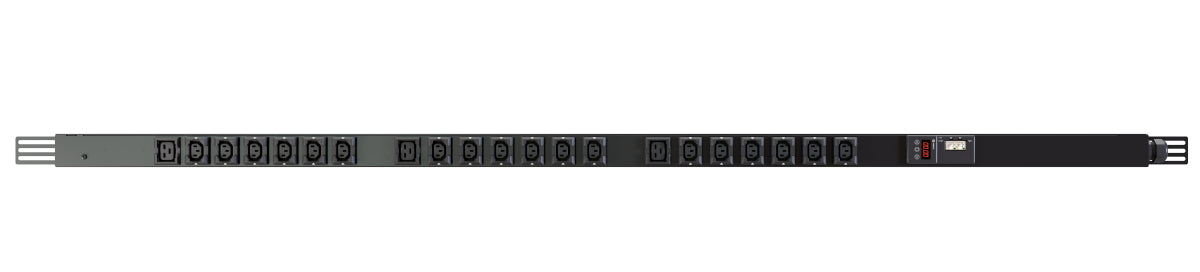 Vertiv Rack-PDU – Überwacht, NMC, 1-ph, Senkrecht Rack 1U, 16 A 230 V, 21×C13/C19, IEC 60309, 3 m