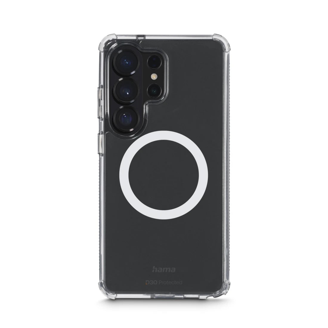 Hama Backcover – für Samsung Galaxy S26 Ultra, PC+TPU, Transparent, bis 3,5 m sturzsicher