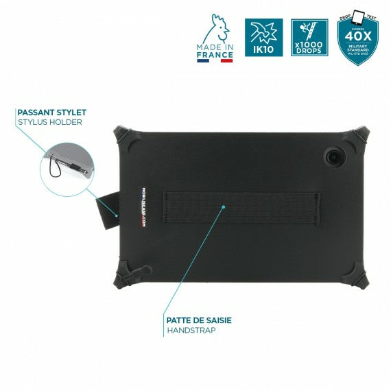Mobilis Tablet-Hülle für Galaxy Tab A9 8,7" (SM-X110 / SM-X115) – Schwarz