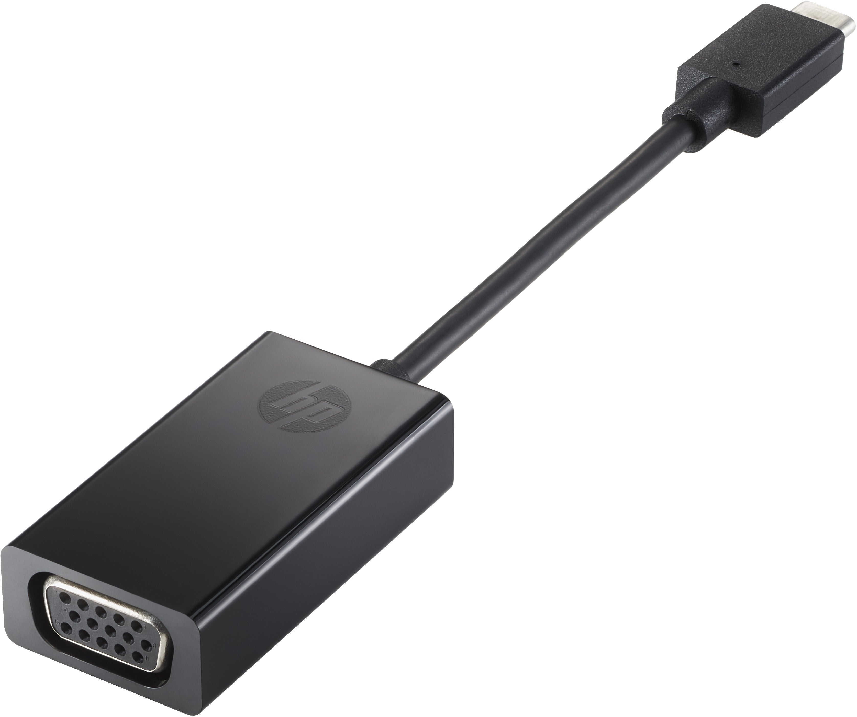 HP USB-C zu VGA Adapter – Schwarz