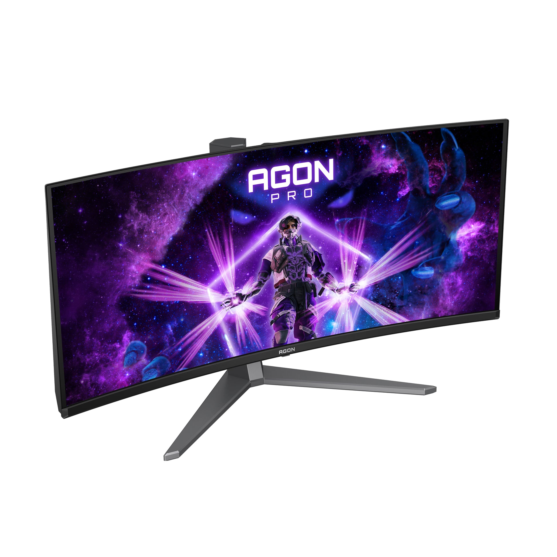 AOC AG346UCD – Monitor, 34", Curved, Lautsprecher integriert, USB-Hub, FreeSync Premium Pro, Schwarz