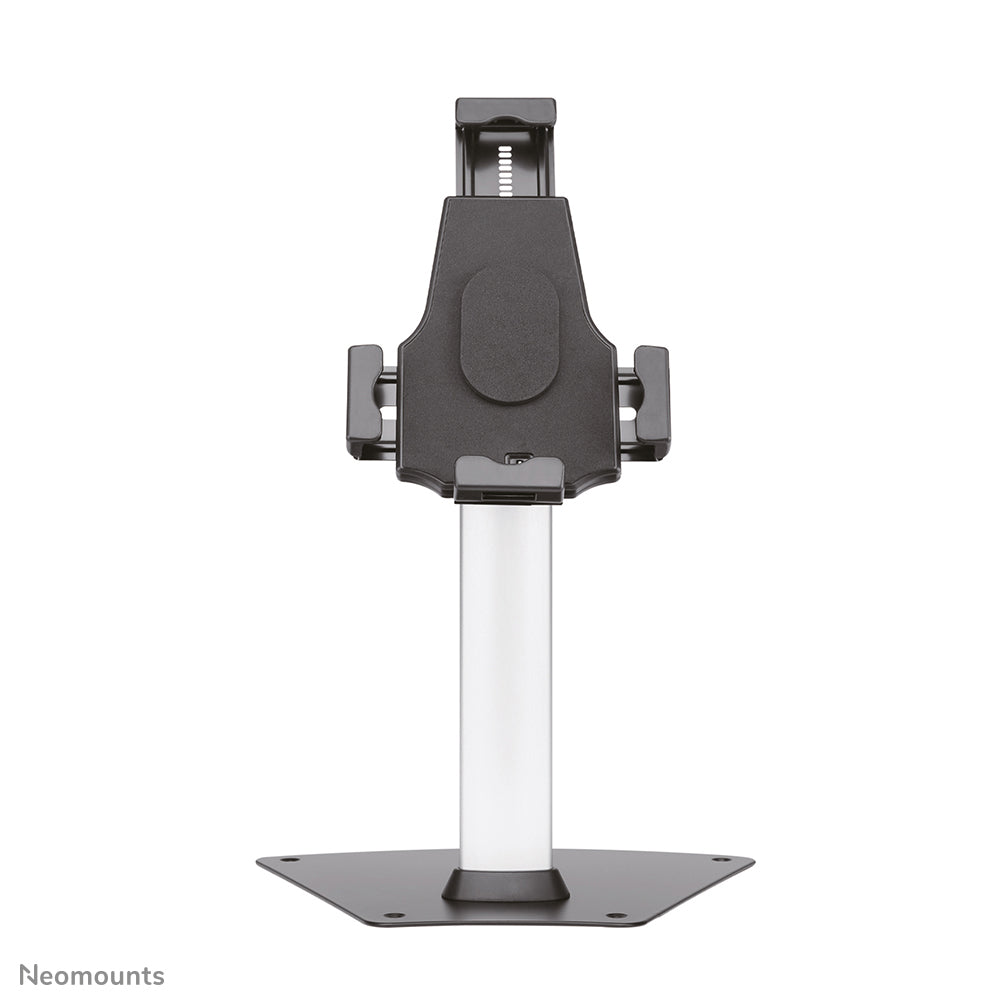 Neomounts Tablet-Tischhalterung – für 7,9–10,5" Tablets, abschliessbar, 360° drehbar – Silber