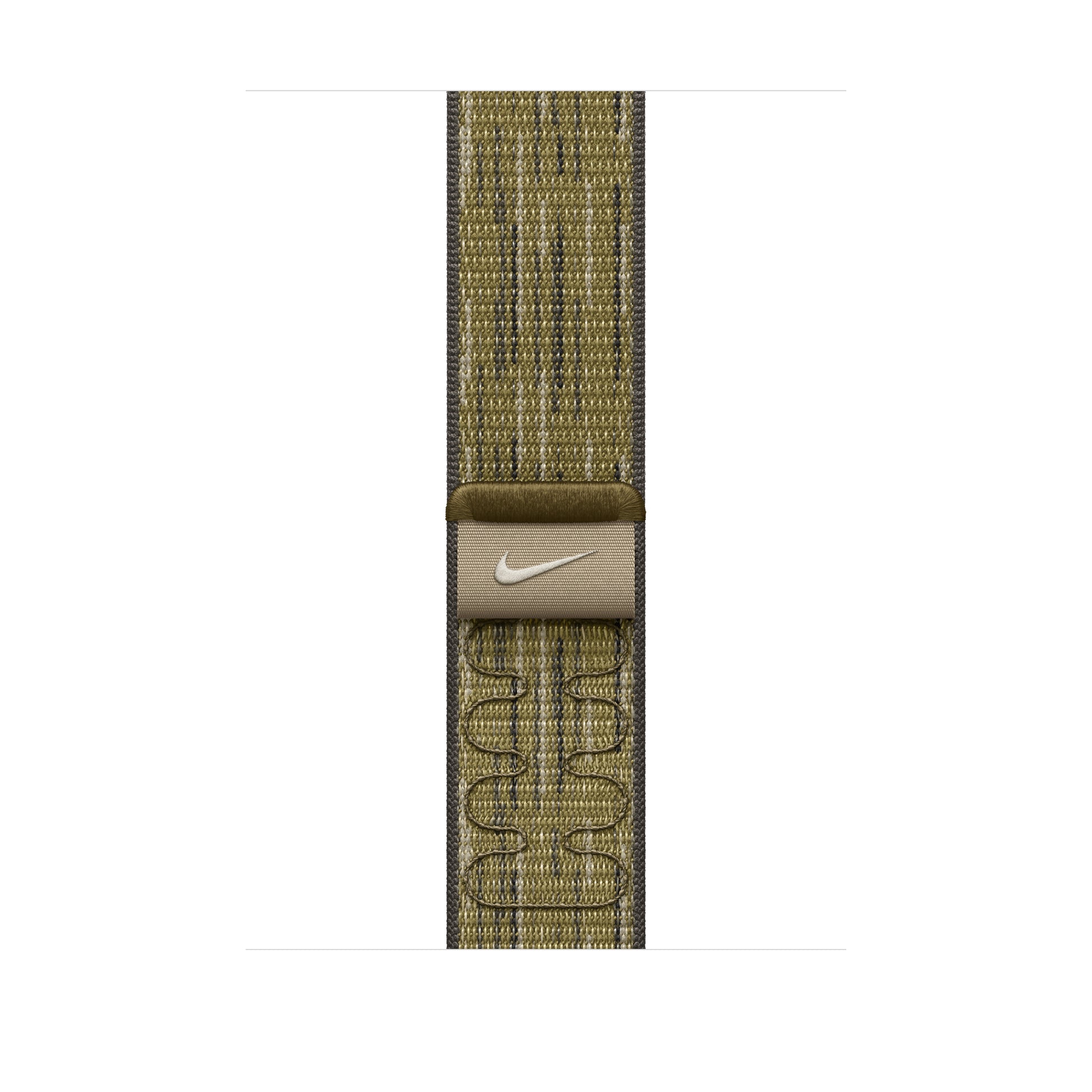 Apple Nike Sport Loop – Grün/Grau, Universelle Grösse, für Apple Watch