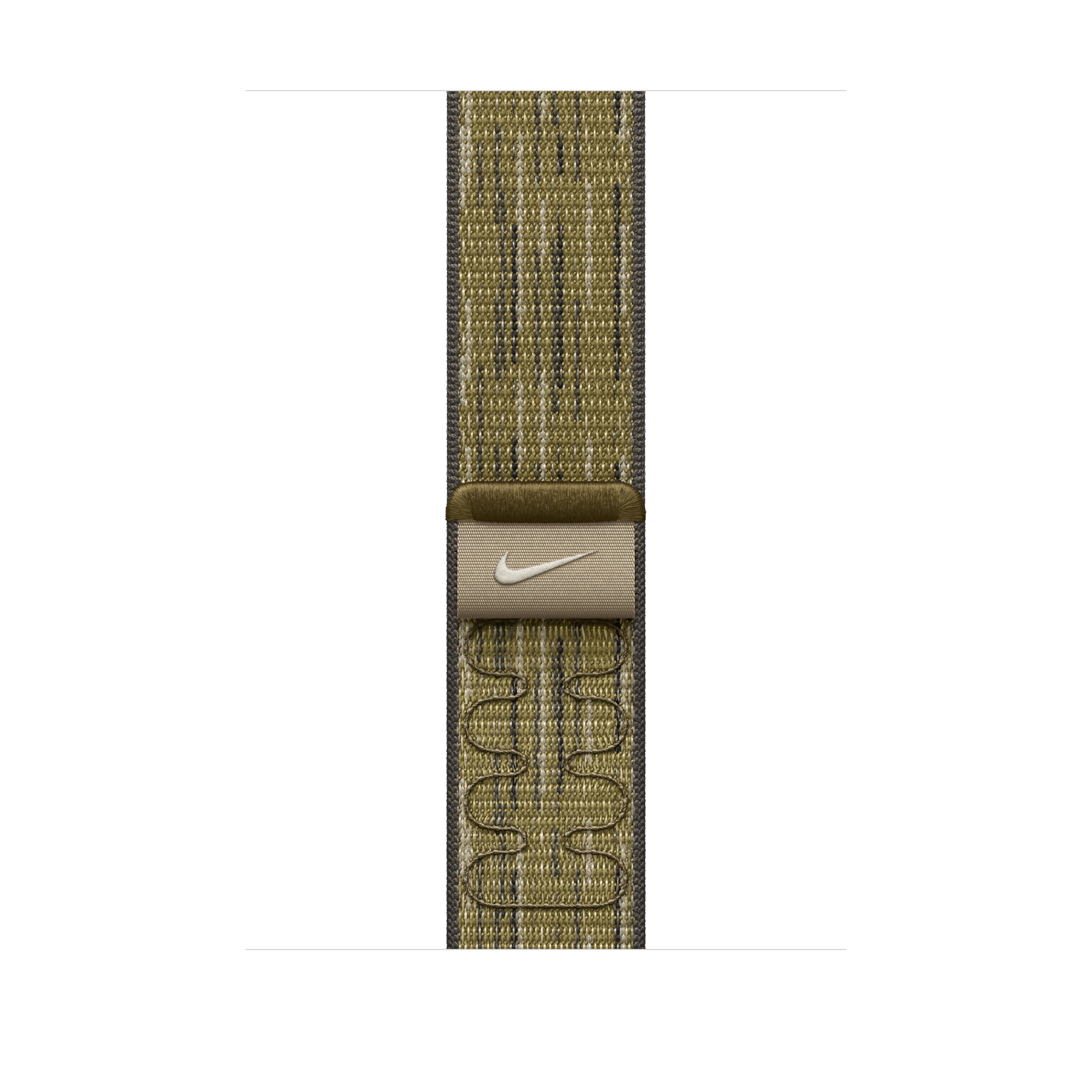 Apple Nike Sport Loop – Grün/Grau, Universelle Grösse, für Apple Watch