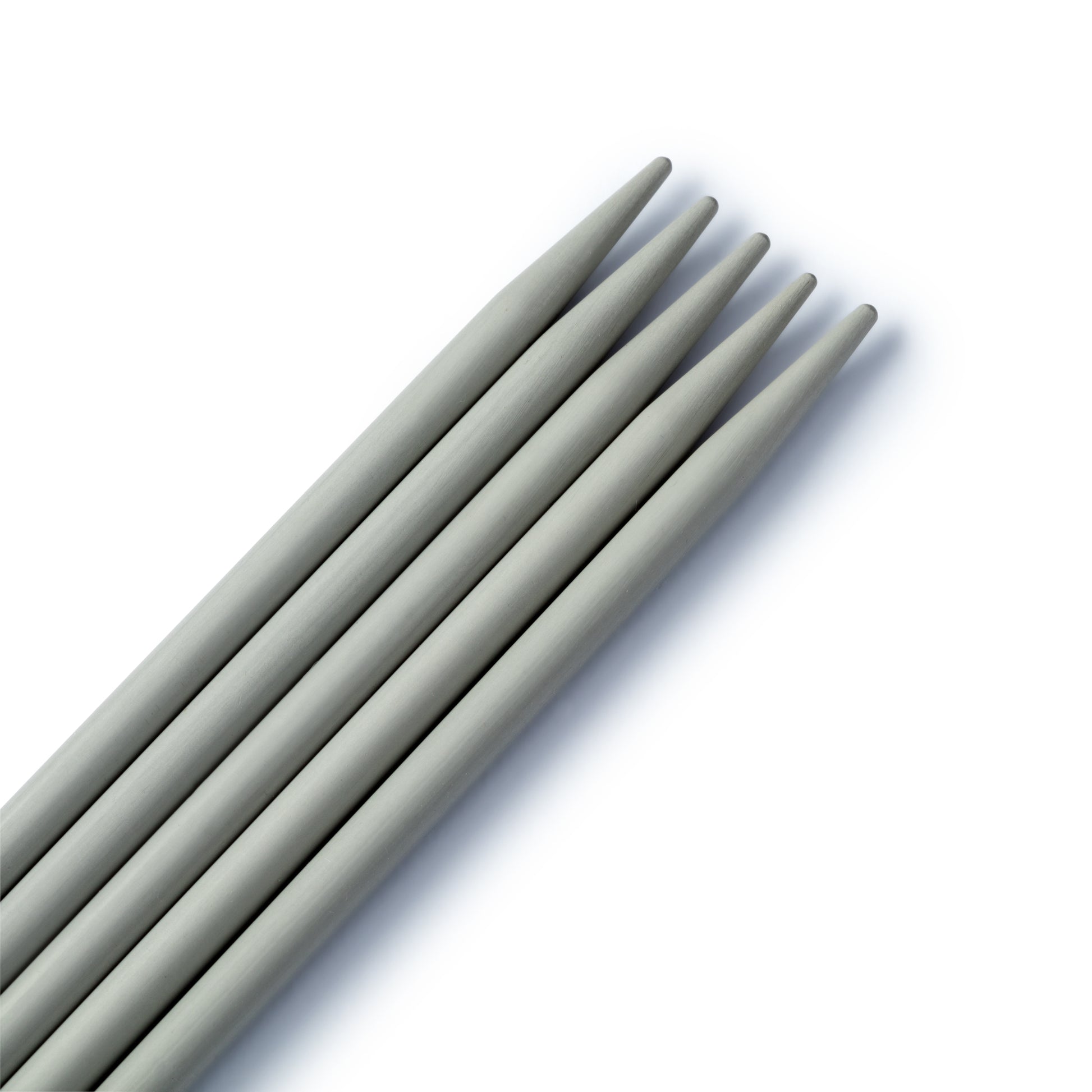 Prym Strumpfstricknadel Grau – 4 mm, 20 cm, Aluminium, 5 Stk.