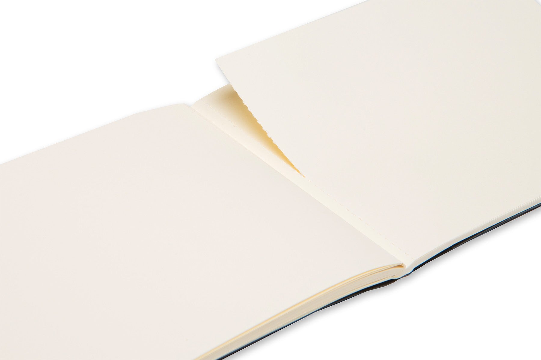 Moleskine Skizzenbuch – 14 × 9 cm – 120 g/m² – Softcover – 72 Blatt – Elfenbeinweiss – Schwarz