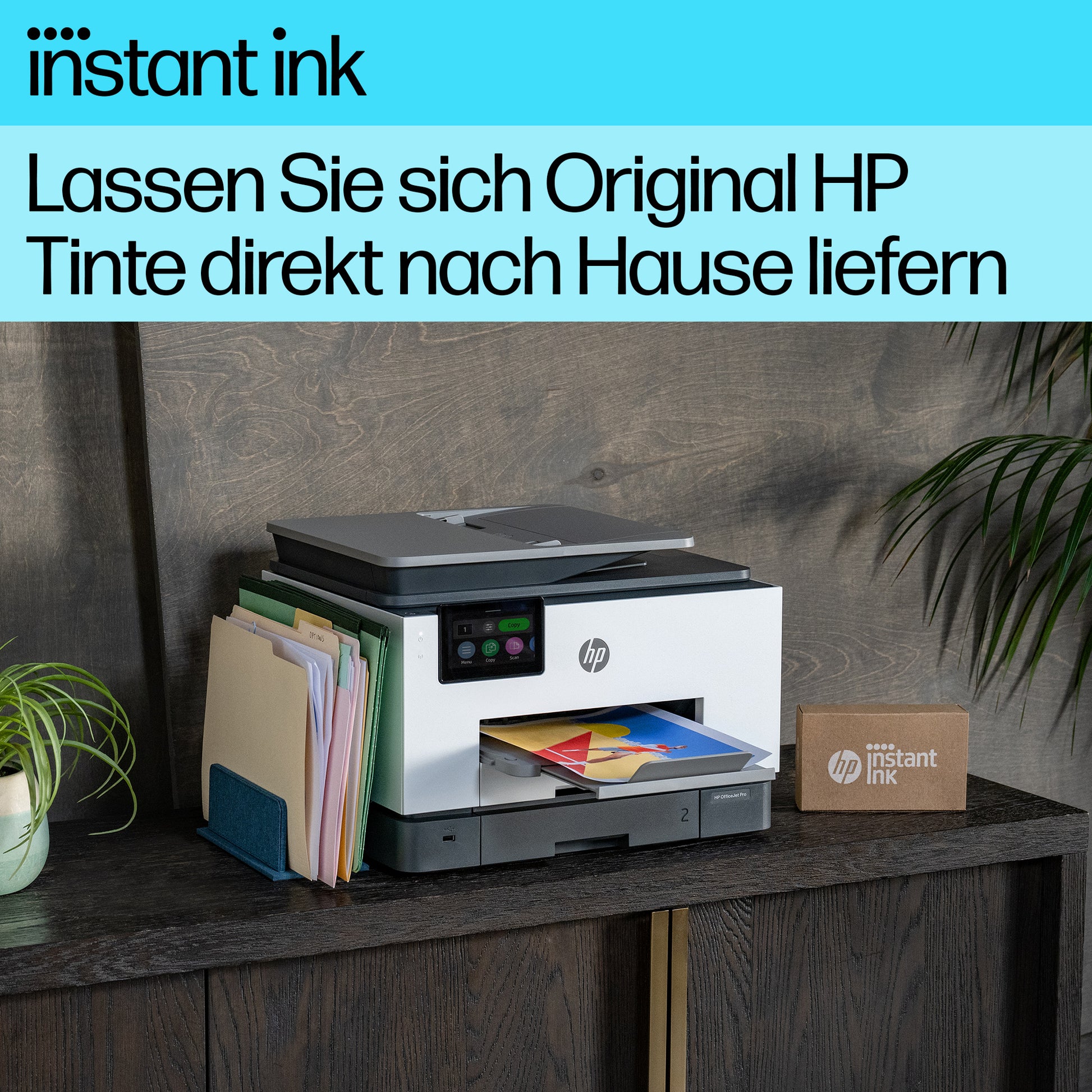 HP OfficeJet Pro 9135e – Farbtintenstrahl-Multifunktionsdrucker, A4, 4-in-1, Duplex, ADF, WLAN/LAN, AirPrint
