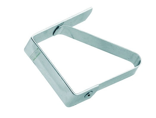 GEFU Tischtuchklammern FERMO – Silber – 23,5 × 8 × 1,9 cm – Edelstahl – 4 Stk