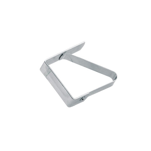 GEFU Tischtuchklammern FERMO – Silber – 23,5 × 8 × 1,9 cm – Edelstahl – 4 Stk