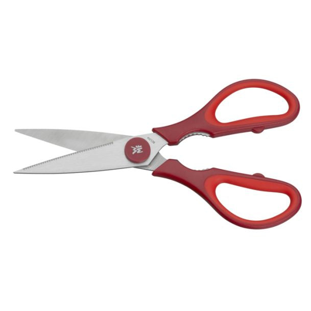 WMF Küchenschere 21 cm, Edelstahl (Cromargan)/Kunststoff, Rot