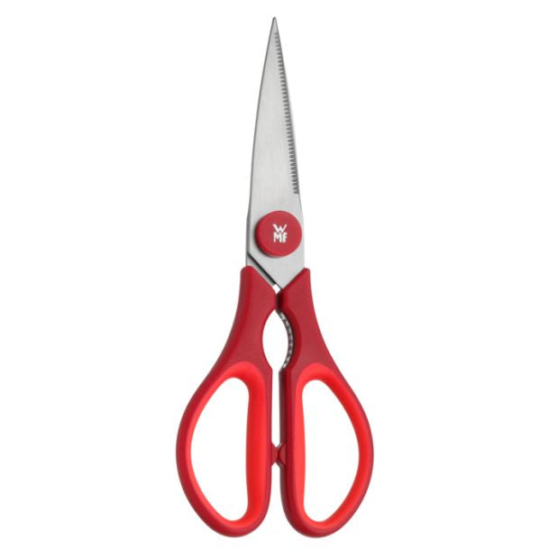 WMF Küchenschere 21 cm, Edelstahl (Cromargan)/Kunststoff, Rot