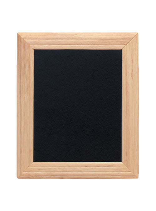 Securit Kreidetafel – 300 × 400 mm – Melamin (beschichtet), Buche Holzrahmen – beidseitig