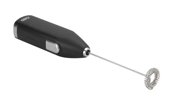 GEFU Milchschäumer-Stab 12720 – 2×AA, 12000 U/min – schwarz