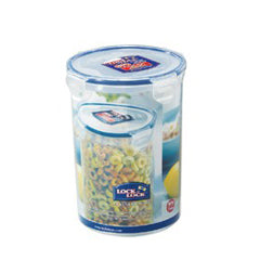 Lock & Lock Vorratsdose 1,8 L, Ø 14,2 × 18,6 cm, Polypropylen (PP)/Silikon, Transparent