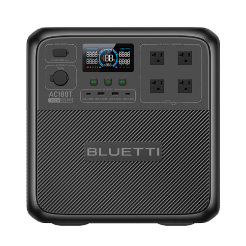 Bluetti AC180T – Powerstation – 1'433 Wh, 1'800 W, LiFePO4