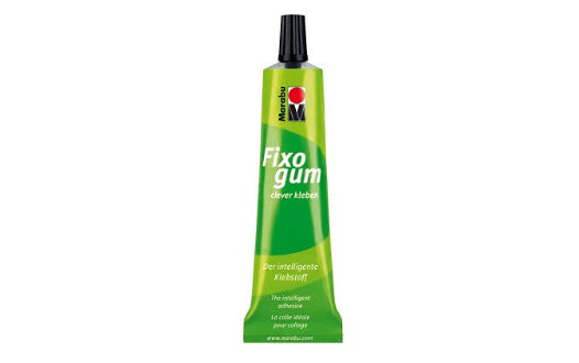 Marabu Fixogum Gummilösung – 50 g, grün, für Papier, Karton, Kunststoff