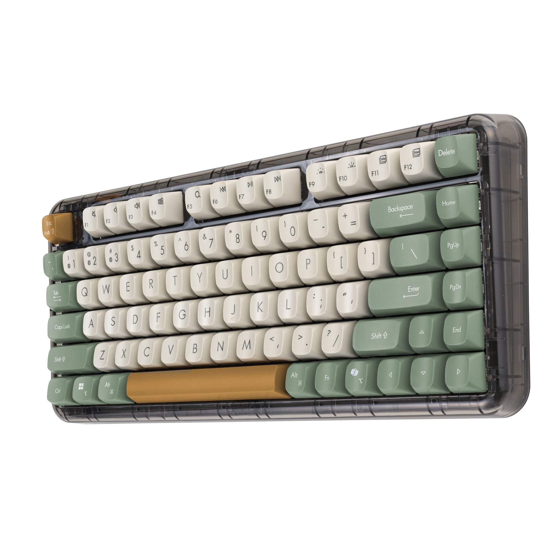 ASUS Jelly75 KD201 – Tastatur 75% – Mechanisch – Bluetooth & 2,4 GHz – USB-C – Ohne Ziffernblock – Für Mac