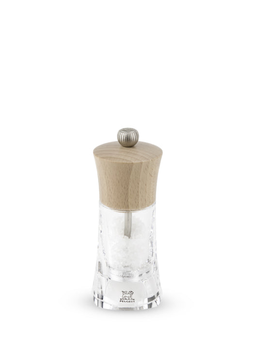 Peugeot Salz-/Pfeffermühle 14 cm, Acryl/Holz, Hellbraun