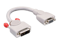 Lindy DVI-I (Stecker) auf VGA (Buchse) Adapter
