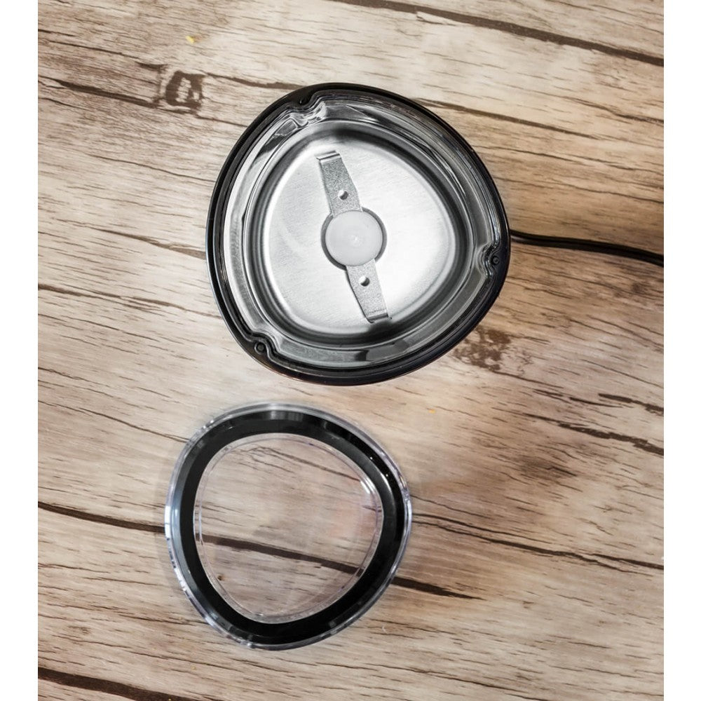 Rommelsbacher Kaffeemühle EGM 100 – Schlagmesser, 70 g, 200 W, Silber