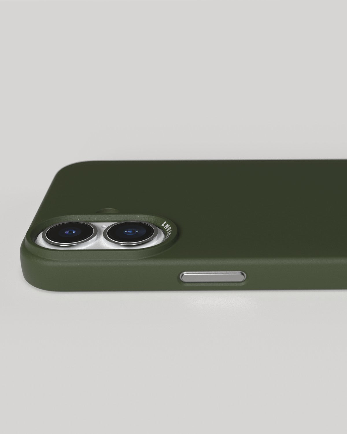 NUDIENT Thin – Backcover – für Apple iPhone 16 Plus – MagSafe, Kunststoff, Grün