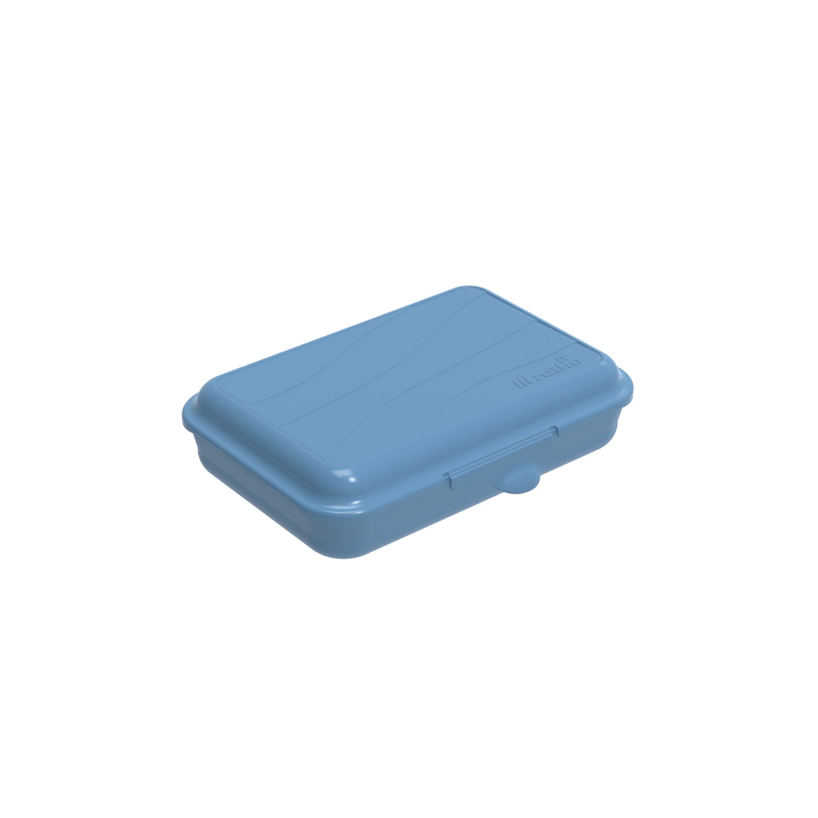 Rotho Lunchbox 450 ml, 16 × 11 × 4 cm, Polypropylen (PP), blau