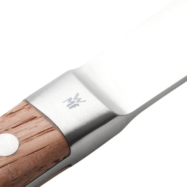 WMF Steakmesser – Edelstahl, Wellenschliff, 24 cm, Hellbraun, 6 Stk.