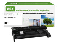 esr 26X (CF226X) Schwarzer Toner – Kompatibel XL – 9'000 Seiten – für HP