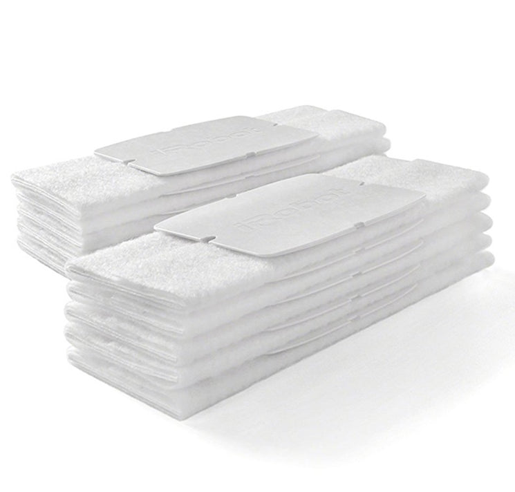 iRobot Ersatzpads Braava Jet Dry – für Braava Jet 240/250 – 6,8 × 17,8 cm – 10 Stk.