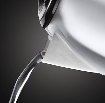 Russell Hobbs Victory Wasserkocher – 1,7 l, Edelstahl, Schwarz, 23930-70