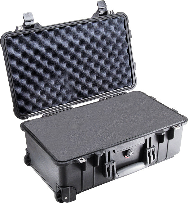 Peli Schutzkoffer 1510 – 27,1 l, PP, Schwarz, 55,9 × 22,9 × 35,1 cm