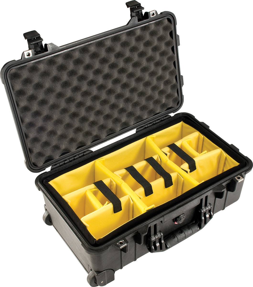 Peli Schutzkoffer 1510 – 27,1 l, PP, Schwarz, 55,9 × 22,9 × 35,1 cm