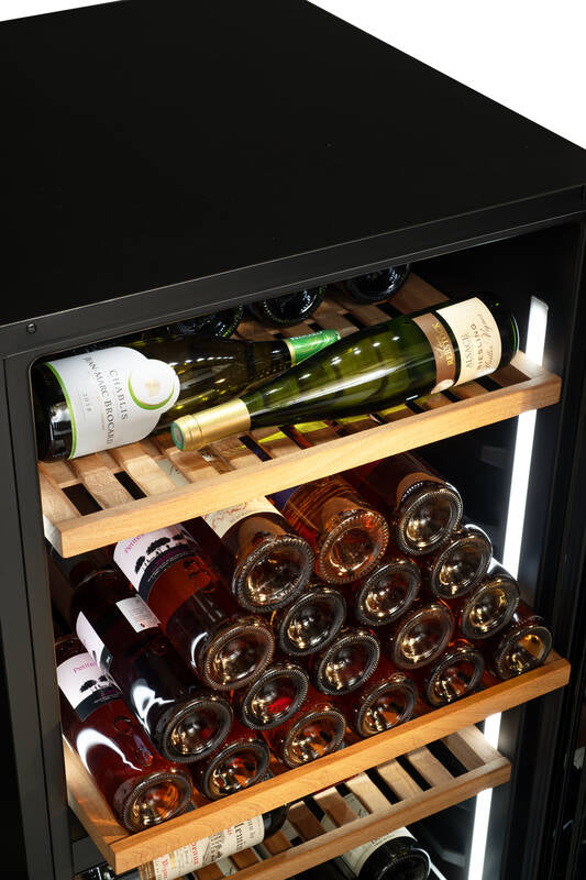 Climadiff Weinkühlschrank MILLESIME140DB – 293 l, 220/240 V, Kompressor, Energieeffizienzklasse F