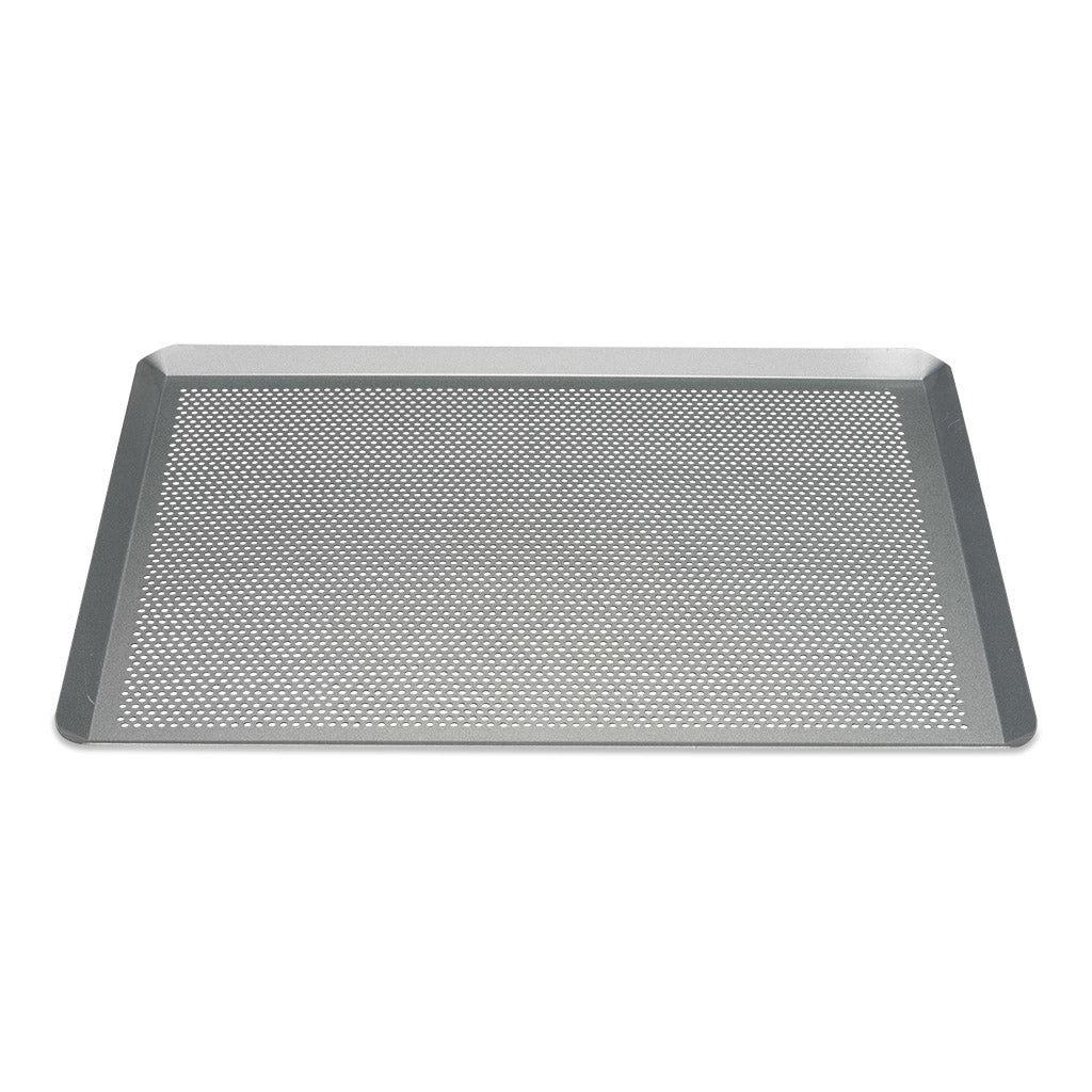 Patisse Backblech 40 × 30 × 1,5 cm, Edelstahl, Antihaftbeschichtet, Silber