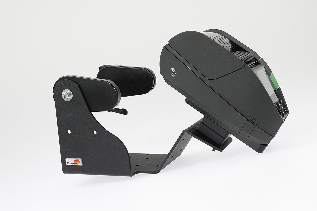 Brodit Halterung, Rollen bis 127 mm, Kern 25 mm – für TSC Alpha 30L/40L