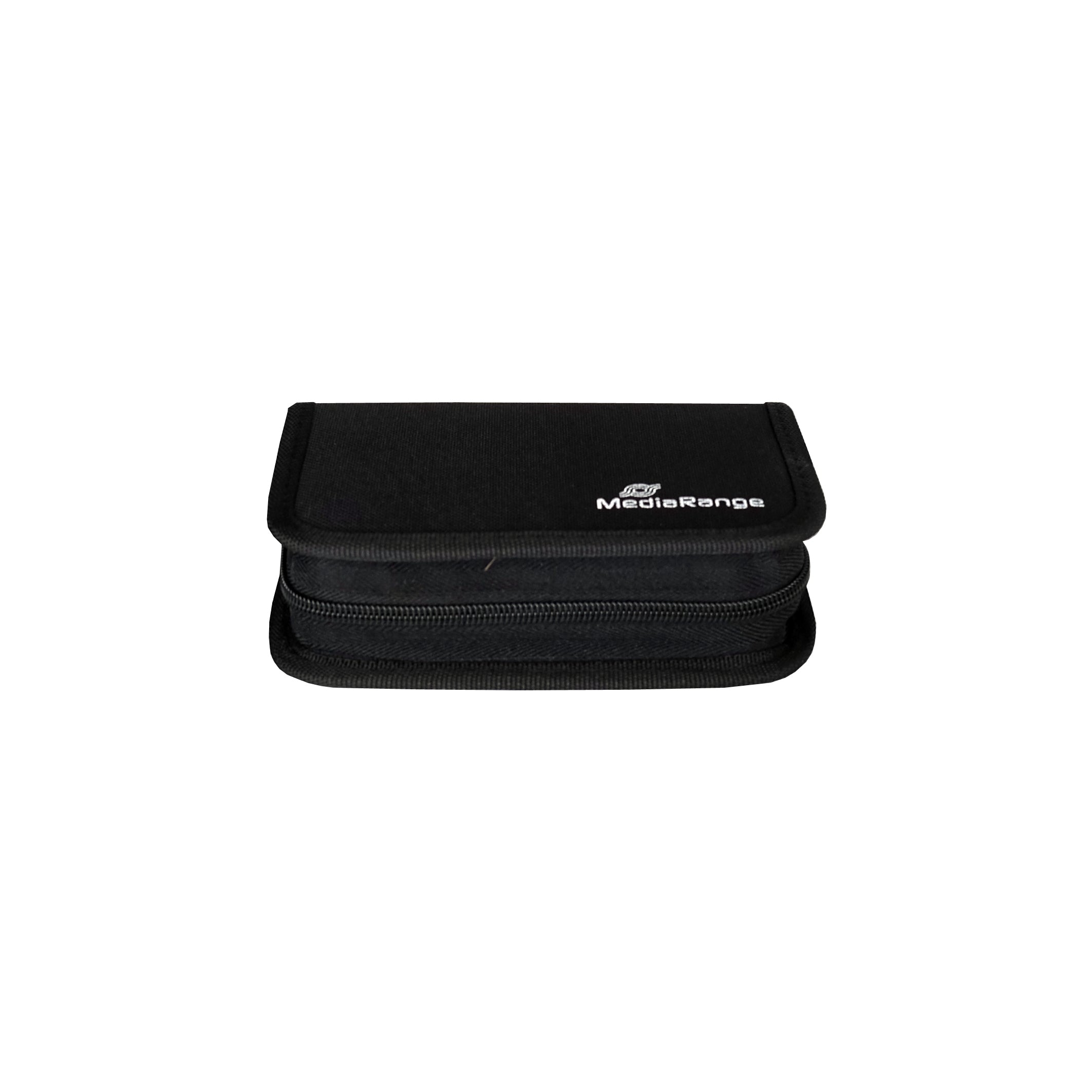 MediaRange USB-/SD-Tasche – für 6 USB-Sticks, 3 SD-Karten, Nylon, 170 × 49 × 108 mm